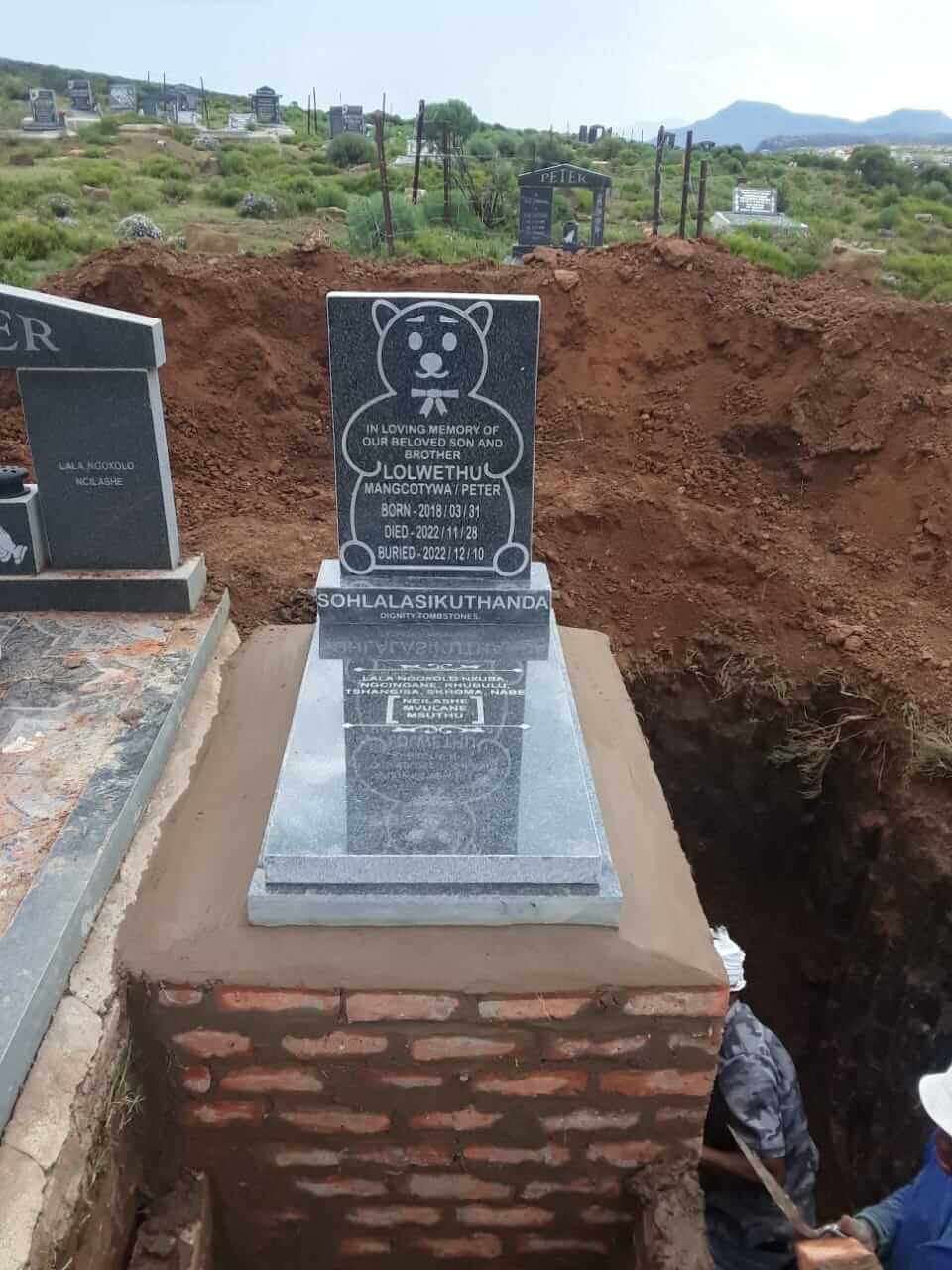 DB1 with slab tombstone
